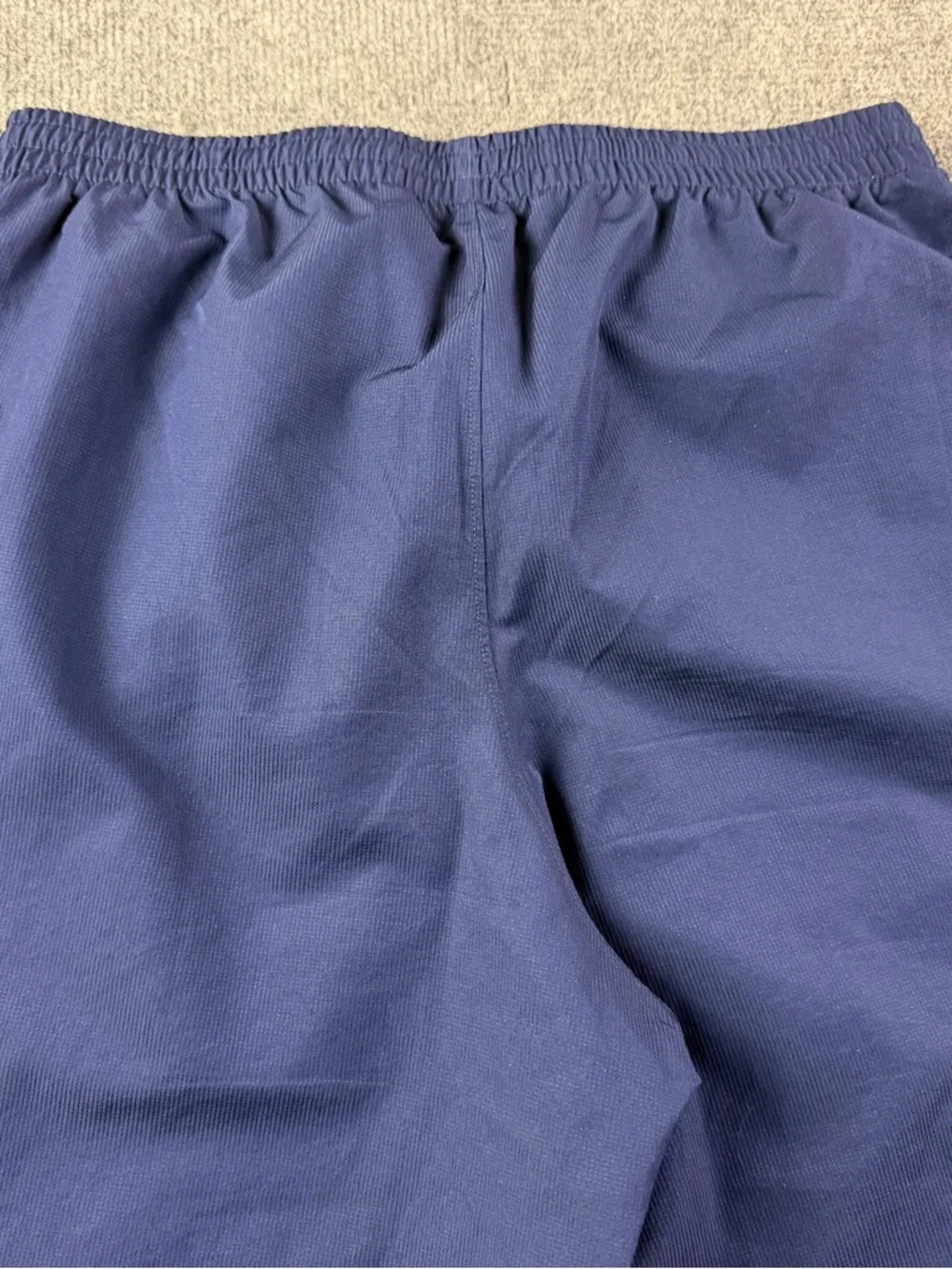 Under  Armour Loose Mens Elastic Waist Track Pants Size M Blue/White - Picture 7 of 10